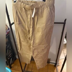 NWT LOFT CAPRI DRAWSTRING ANKLE PANTS